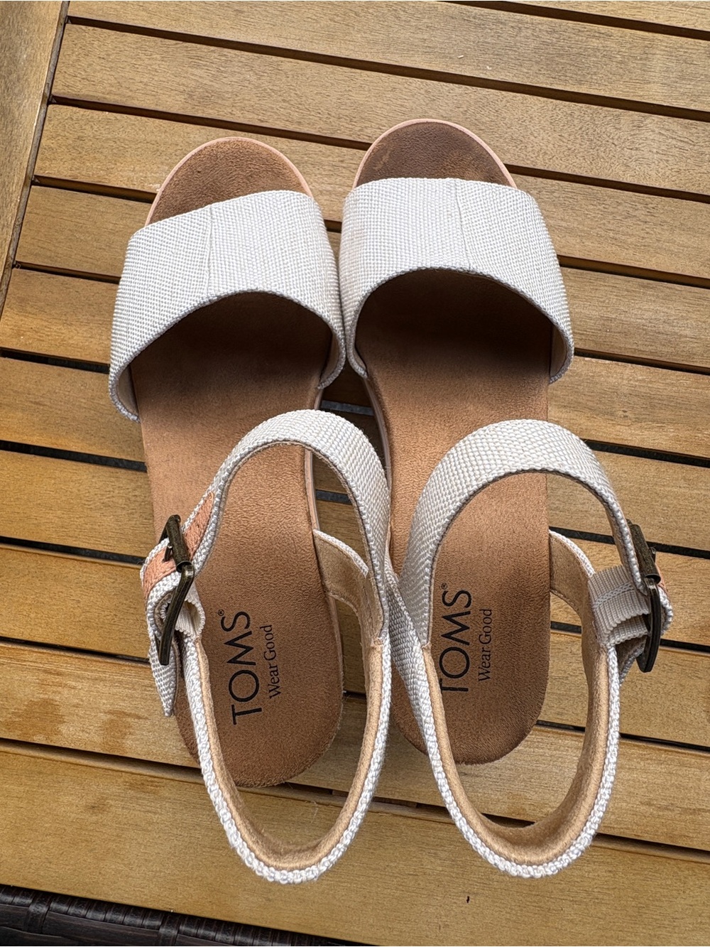 TOMS Diana Wedge Sandal - Women’s 8W